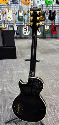 Epiphone - Les Paul Custom Electric Guitar with Hardshell Case - Ebony 2